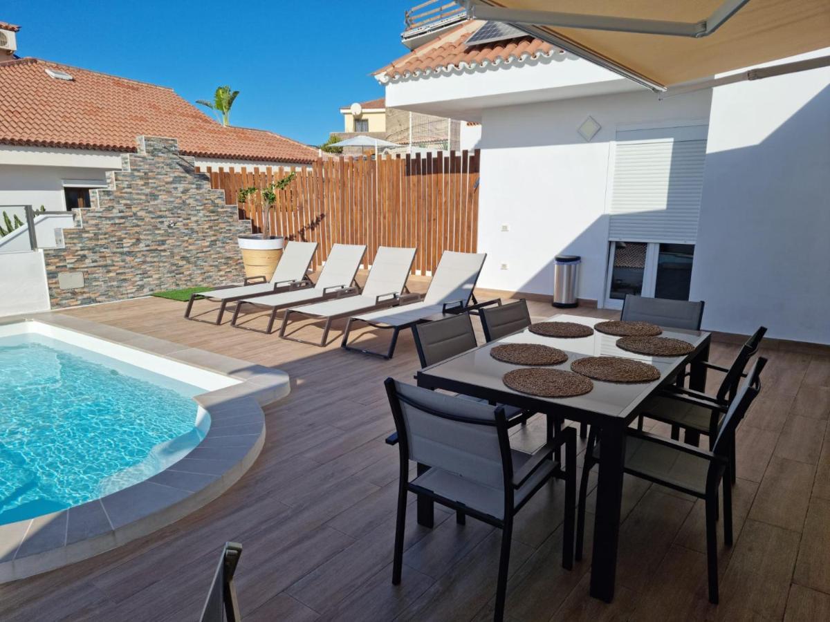 Fantastica Villa Cusmano Con Piscina Privada Costa Adeje  Bagian luar foto